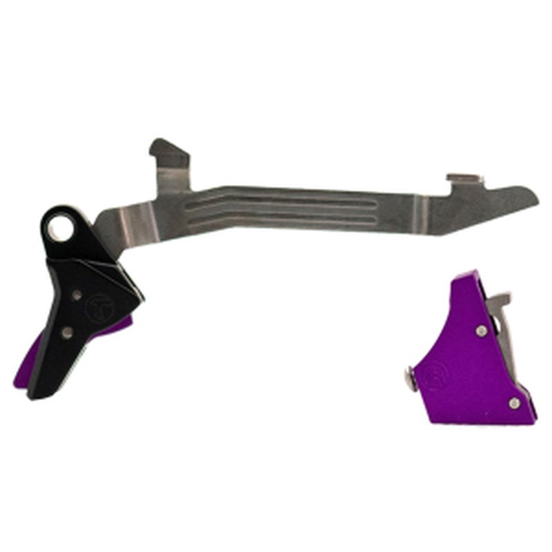 Timney Triggers Alpha Competition Purple Trigger Glock Gen 3-4 Large Frame AG-3-4-Large-Purple