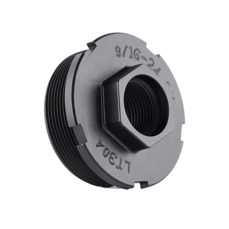 Dead Air Hub Direct Thread Mount 9/16-24 RH Fits Sierra 5, Black