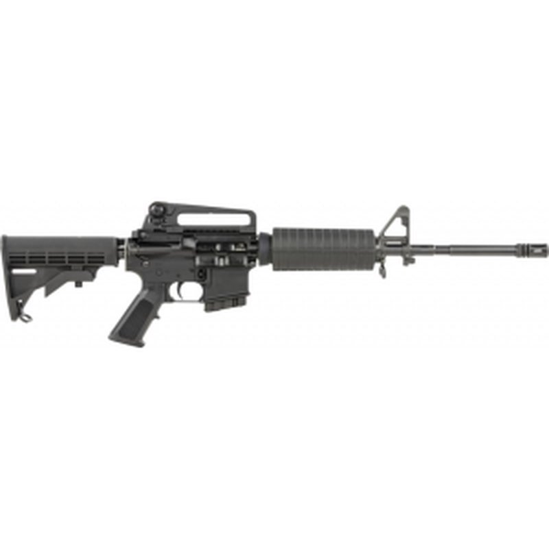 Bushmaster 0010004CA M4 Patrolman's 16" 10+1 Black 6 Position Collapsible Stock Black Polymer Grip Right Hand