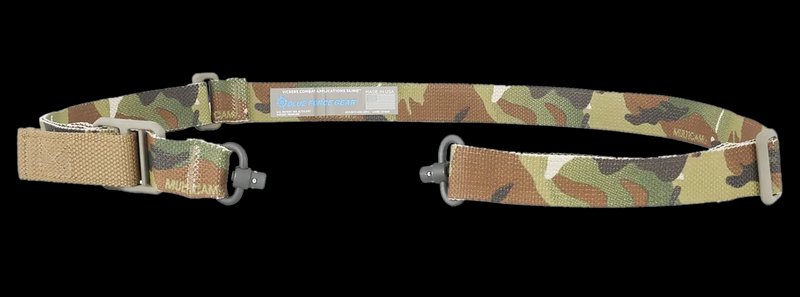 Blue Force Gear VCASPB125AAMC Vickers Push Button Sling MultiCam Cordura 36-62 OAL