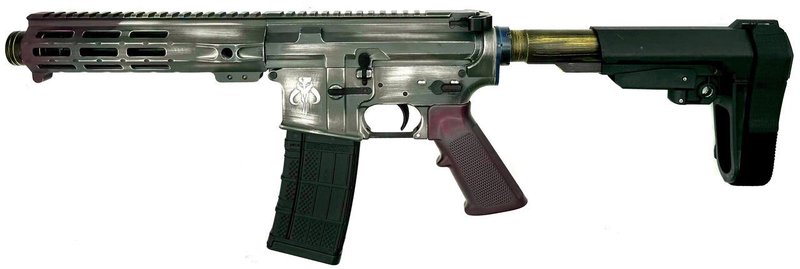 Zeus Aether Boba Fett AR-15 Pistol 5.56 NATO 7.5 Inch Barrel SBA3