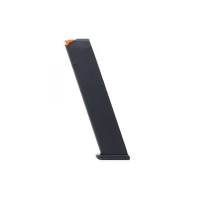 Glock 9mm 24-Round Factory Magazine w/ Orange Follower (Model 17/19/26)