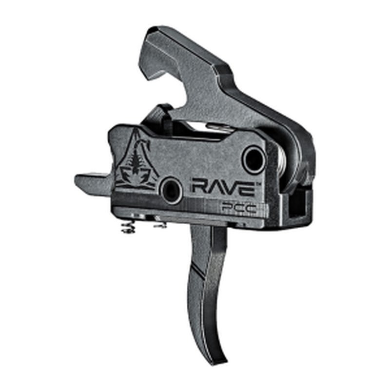 Rise Armament Rave PCC Curved Trigger T017-PCC-BLK