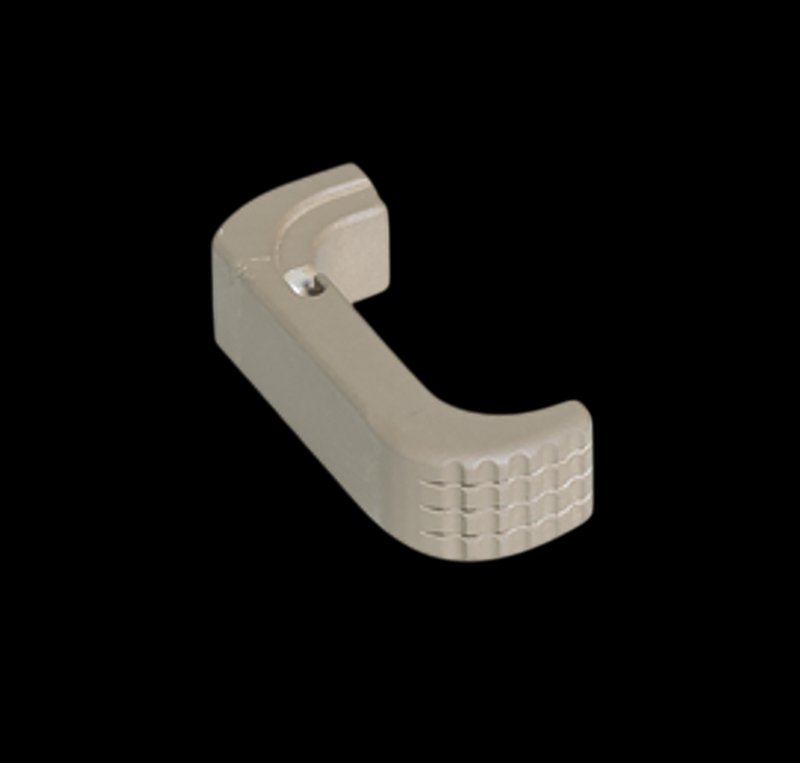 Timber Creek Glock 43X/48 Extended Magazine Release Flat Dark Earth Aluminum GL43XEMRFDE