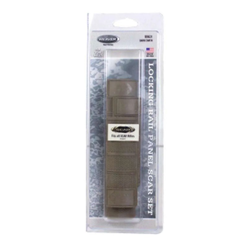 Weaver Optics SCAR Rail Panel Set 2M 1L FDE
