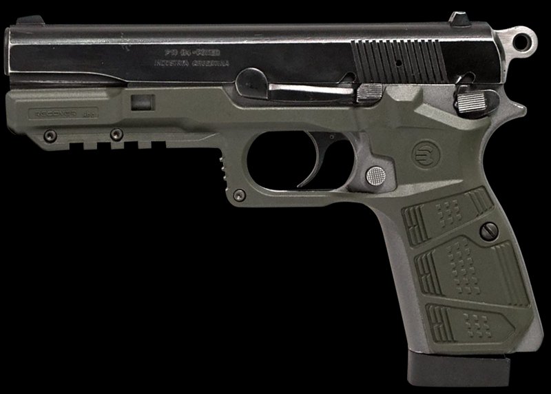 Recover Tactical HPC03 Grip Rail System Browning HiPower OD Green Polymer Picatinny