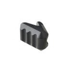 Strike Industries ISOTABBK ISO Tab AR Platform Black Anodized Aluminum Latchless Charging Handle