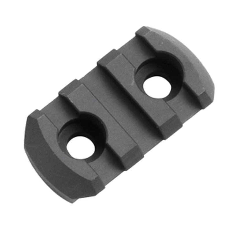 Magpul MAG580-BLK M-LOK 3-Slot Aluminum Rail Section Black 1.6 in