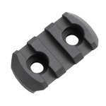 Magpul MAG580-BLK M-LOK 3-Slot Aluminum Rail Section Black 1.6 in