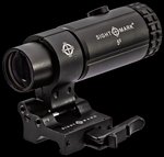 Sightmark T-5 5x Red Dot Magnifier with Flip-To-Side LQD Mount