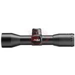 Aim Sports JTM432B Tactical Compact 4x32mm Mil-Dot Riflescope, 1" Tube, 36.6 ft @ 100 yd FOV, Black Matte