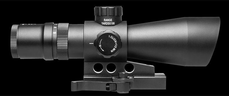 NcSTAR Mark III Tactical Gen 2 Scope 3-9x42mm Dual Illuminated Mil-Dot Reticle STM3942GV2