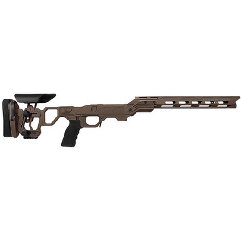Cadex Defense Field Competition Rem 700 LA Skeleton Fixed Chassis M-LOK Stealth Shadow