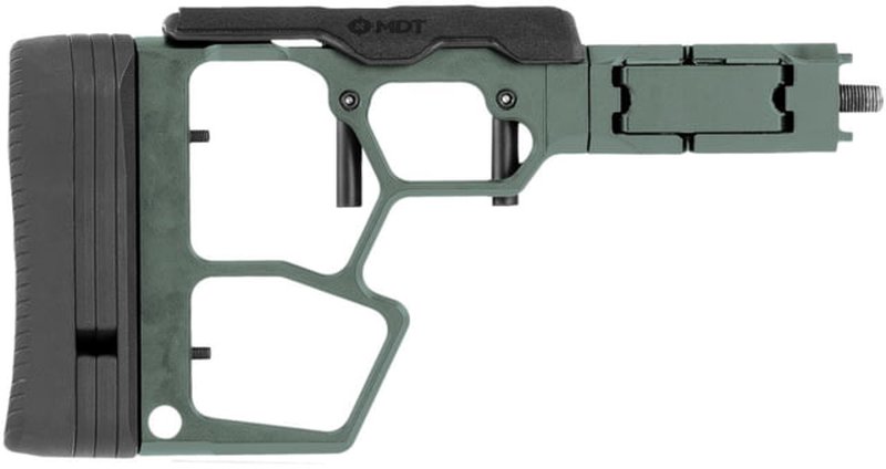 MDT SRS-XF Premier Folding Buttstock Charcoal Green