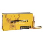 Berger Elite Hunter 6.5 Creedmoor 156gr JHP Rifle Ammo 20 Rounds