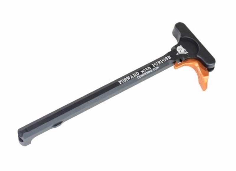 ODIN Works AR-15 XCH Complete Extended Charging Handle Orange