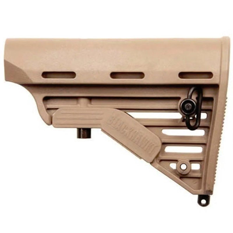 Blackhawk Adjustable Commercial AR-15/M4 Carbine Buttstock Dark Earth Polymer