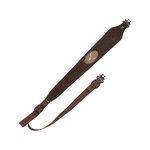 Allen Big Game Leather Rifle Sling with Swivel Brown