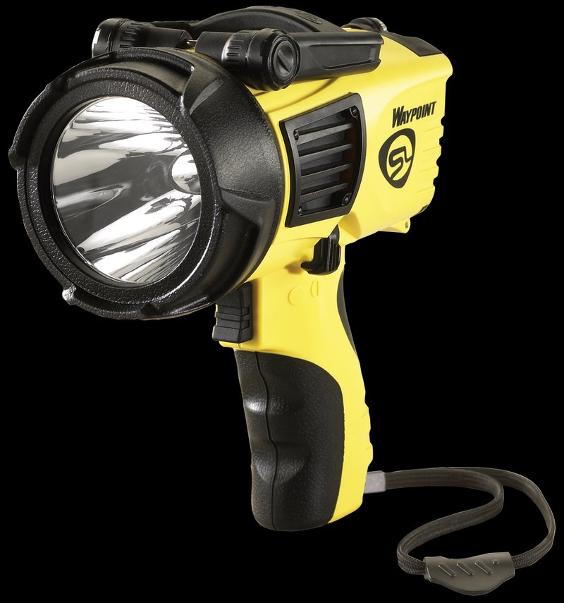 Streamlight Waypoint Pistol-Grip LED Spotlight 550 Lumens 625m Beam IPX4 Yellow