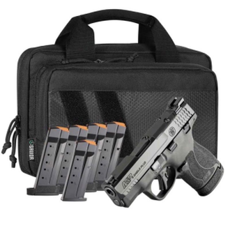 Smith & Wesson M&P9 Shield Plus Carry On Bundle 9mm 3.1in Barrel 13rd Magazines