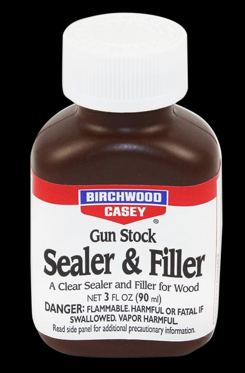 Birchwood Casey 23323 Gun Stock Sealer & Filler Clear Fast-Drying 3 oz