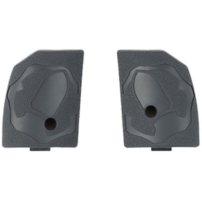 Kinetic Research Group Grip Panel Insert Set Large with Logo Gray