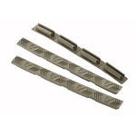 Wilson Combat 3-Pack 4-Slot M-LOK Rail Cover 6.25" x 0.63", OD Green