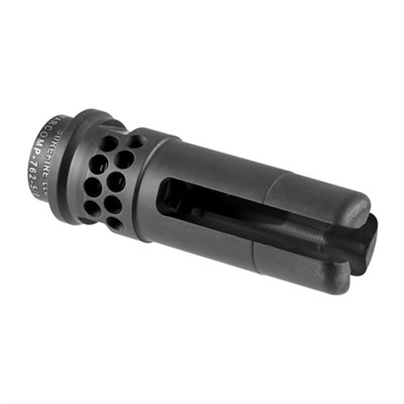 SureFire WARCOMP AR-308 Flash Hider 30 Cal 5/8-24 Stainless Steel Black