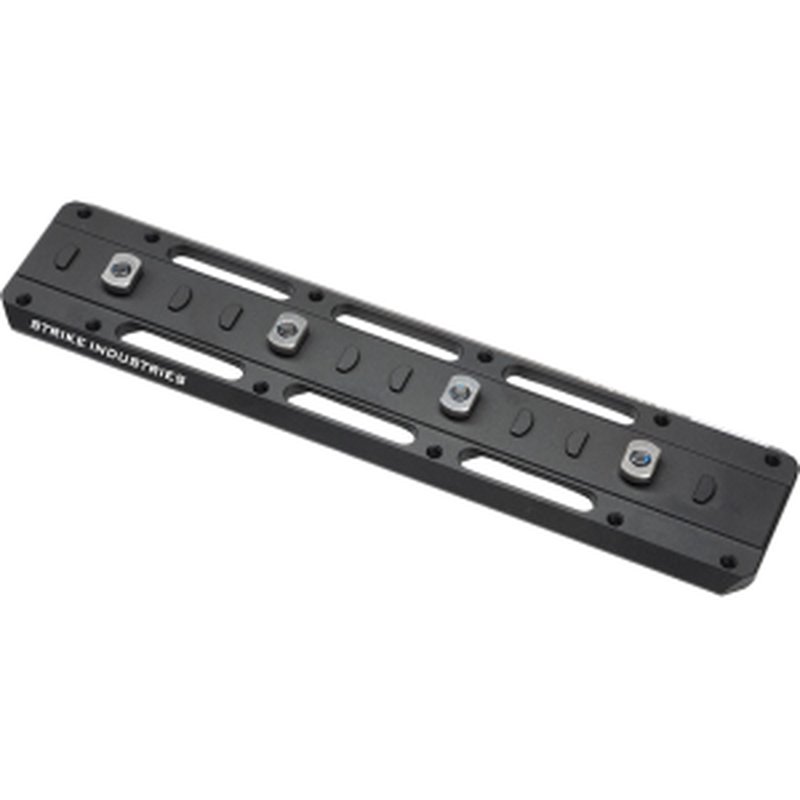 Strike Industries M-LOK ARCA Rail Adapter Aluminum Black 6.8in