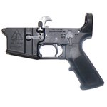 DTI Assembled AR-15 Lower Receiver w/ Parts Kit - Gray (No Stock)