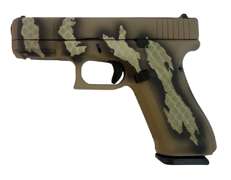 Glock G45 9mm Tan Riptile 17-Round