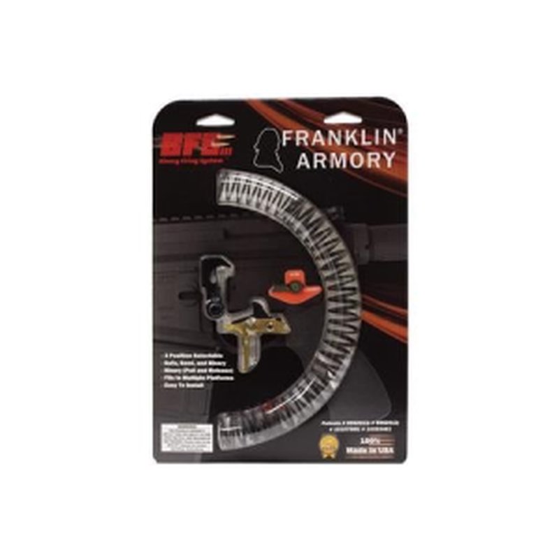 Franklin Armory BFSIII AR-S1 Flat Binary Trigger (Titanium Nitride Gold Finish)
