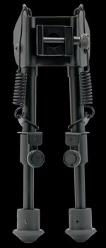 SME Shooting Bipod With Spring 6-9 Inch Height Aluminum Picatinny/Weaver Mount SMEBPSPR
