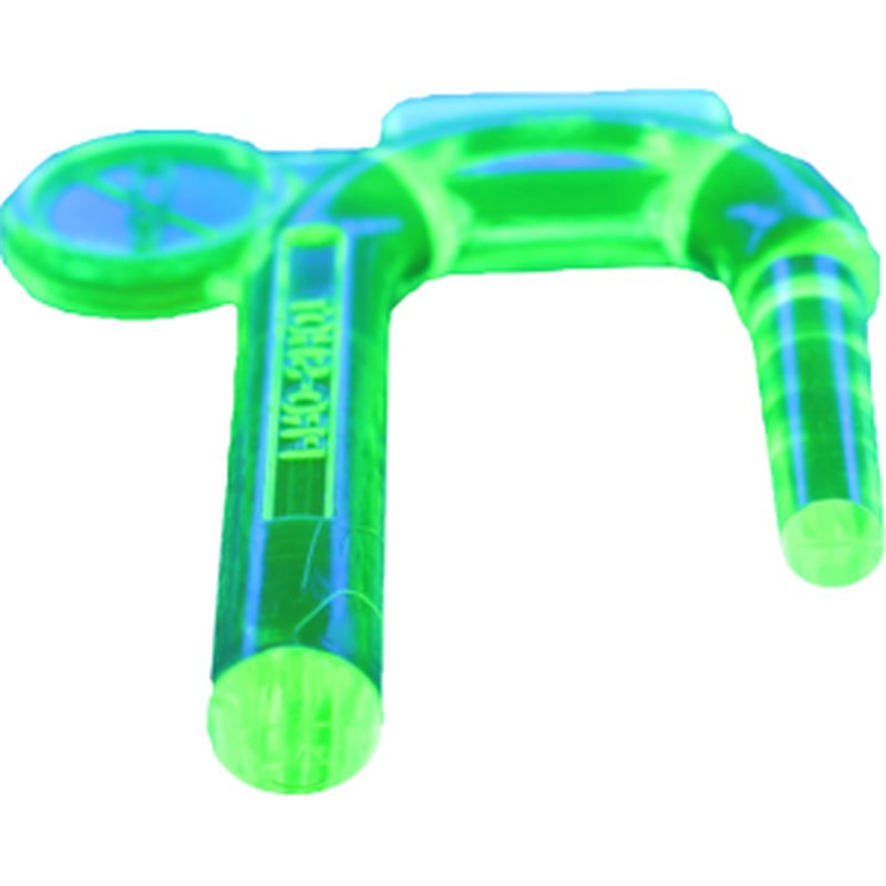 Pro-Shot BL2CFGREEN UV Bore Light Chamber Flag 9mm/22 Cal Fiber Optic Neon Green 2-Pack