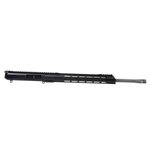 BC-10 | 22-250 Sporter Slick Side Upper | 20" Parkerized Straight Fluted Heavy Barrel | 1:14 Twist | Rifle Length Gas System | 15" MLOK Split Rail | with BCG & Charging Handle