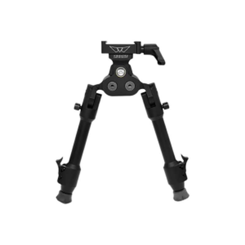 Warne 7924M Skyline Pro Bipod Black Anodized Arca Interface Head with Precision Legs