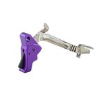 Apex Tactical Action Enhancement Trigger with Factory Trigger Bar for Glock Gen3 - Purple