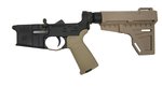 PSA AR-15 Complete MOE Shockwave Pistol Lower - No Magazine - FDE - 516447176