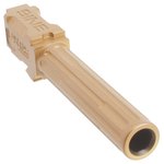Lantac 9INE Glock 19 Fluted Non-Threaded Bronze Barrel