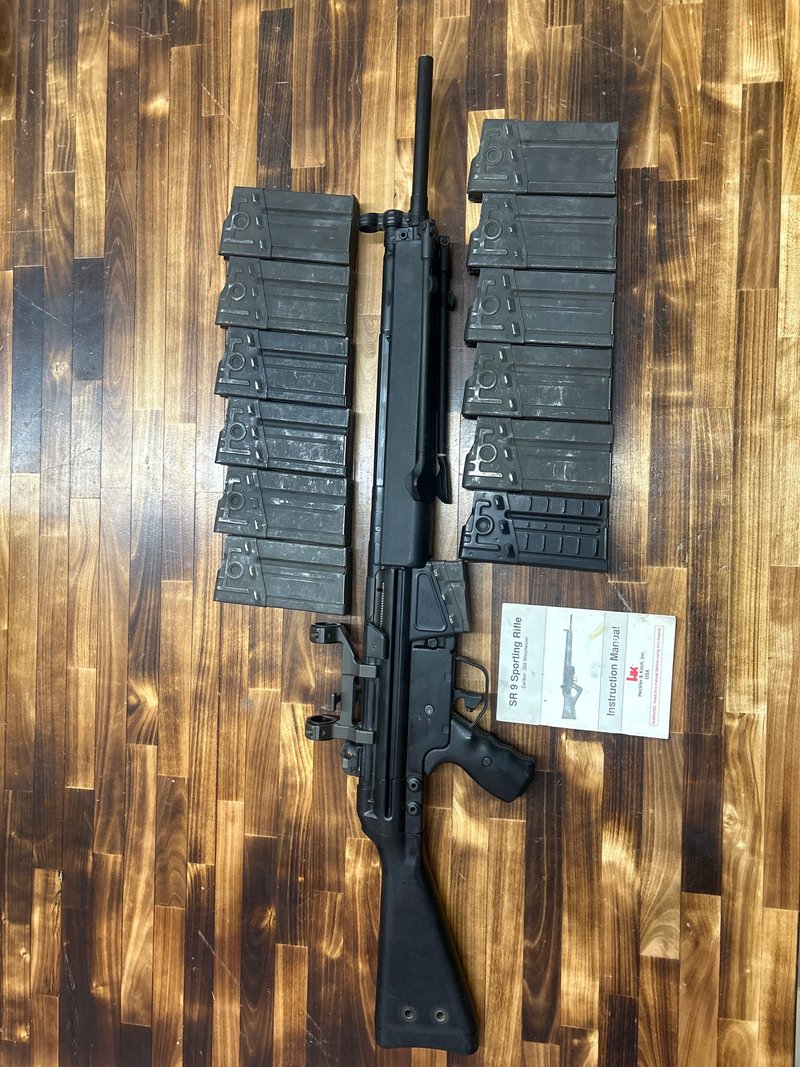 Heckler & Koch SR-9 7.62x51mm NATO 20.5 inch Barrel Black