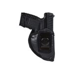 1791 Gunleather EcoCarry Sub-Compact IWB Holster, Medium, Fits Glock 26/27/33/Shield Plus/HK VP9SK, Right Hand, Black