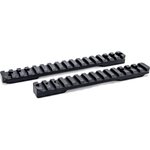 Pure Precision 20LASTBLKANO 20 MOA Picatinny Rail for SUMMIT/SKLTN Long Action, Black Anodized