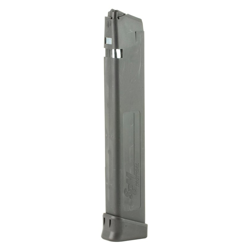 SGM Tactical SGMT9G33R 33-Round 9mm Glock Magazine Polymer Body