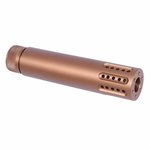 Guntec USA AR-15 Cal Slip Over Barrel Shroud With Multi Port Muzzle Brake