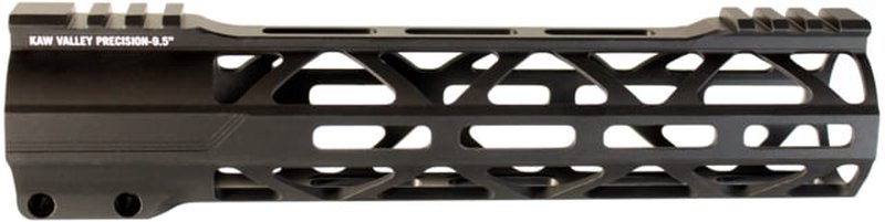 Kaw Valley Precision Konza Rev2 M-Lok Handguard, 9.5in, Black