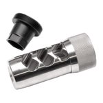 Area 419 Hellfire Self Timing Muzzle Brake 6.5mm with 5/8"-24 Universal Thread Adapter