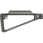 Midwest Industries MITRIF Triangle Fixed Stock Black 6061 Aluminum