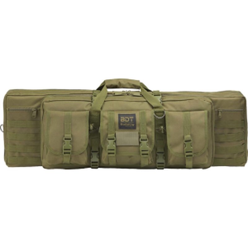 Bulldog Deluxe Single Tactical Rifle Case - Green - 36"