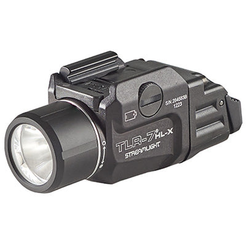 Streamlight TLR-7 HL-X USB Gun Light 69458 Black 1000-Lumen Rail Weapon Light