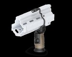 Wilcox ERGOCTO Xe Vertical Control Activation Grip Dual 7in Tan